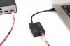 Digitus Karta sieciowa przewodowa USB 3.0 A do RJ45 Gigabit SFP Ethernet 1 Gbps Fiber Chipset RTL8153